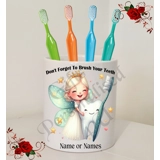 Personalised Ceramic Tooth Brush Holde..