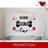 Personalised Pillowcase - The Dog Slee..