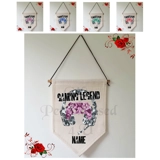 Personalised Linen Pennant Flag - Gami..