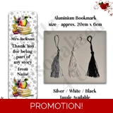 Personalised Aluminium Bookmark - Teac..