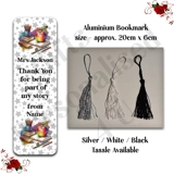 Personalised Aluminium Bookmark - Teac..