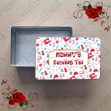 Personalised Metal Storage Tin - Sewin..