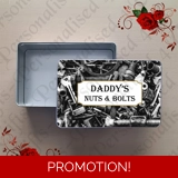 Personalised Metal Storage Tin - Nuts ..