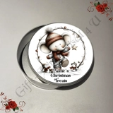 Personalised Metal Storage Tin - Chris.. Personalised Metal Storage Tin - Chris..