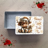 Personalised Metal Storage Tin - Chris..