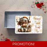 Personalised Metal Storage Tin - Chris..