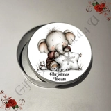 Personalised Metal Storage Tin - Chris..