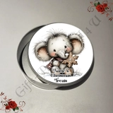 Personalised Metal Storage Tin - Chris.. Personalised Metal Storage Tin - Chris..