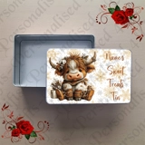 Personalised Metal Storage Tin - Chris..