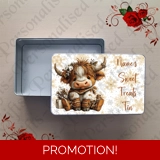 Personalised Metal Storage Tin - Chris..