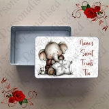 Personalised Metal Storage Tin - Chris..
