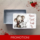 Personalised Metal Storage Tin - Chris..