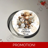Personalised Metal Storage Tin - Chris..