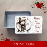 Personalised Metal Storage Tin - Chris..