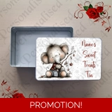 Personalised Metal Storage Tin - Chris..
