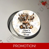 Personalised Metal Storage Tin - Chris..