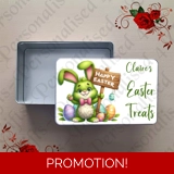 Personalised Metal Storage Tin - Easte..