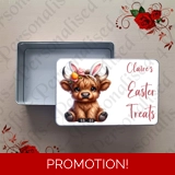Personalised Metal Storage Tin - Easte..