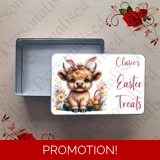 Personalised Metal Storage Tin - Easte..