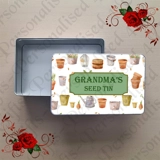 Personalised Metal Storage Tin - Garde..