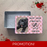 Personalised Metal Storage Tin - Dog -..