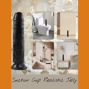 1pc Realistic Jelly Dildos Suction Cup
