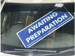 Reusable Blue Correx Car/Vehicle For Sale Signs - Awaiting Preparation with Assorted Wording