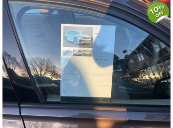 Car Sales A4 Specification Sheet for Car Windows