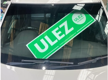 Reusable Green Correx Car/Vehicle For Sale Signs - ULEZ  with Assorted Wording