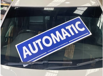 Reusable Blue Correx Car/Vehicle For Sale Signs - AUTOMATIC with Assorted Wording