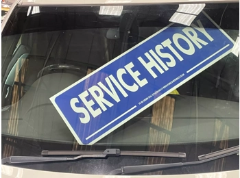 Reusable Blue Correx Car/Vehicle For Sale Signs -Service History with Assorted Wording