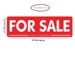 Reusable Red Correx Car/Vehicle For Sale Signs with Assorted Wording