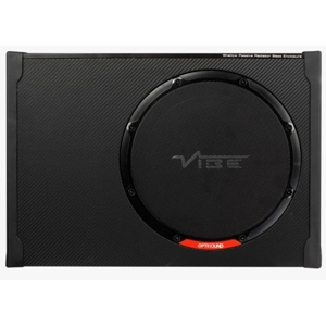 Vibe BLACKAIRT12S-V0: Black Air Slimline 12 inch Passive Radiator Subwoofer Enclosure