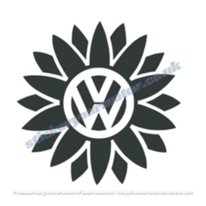 VW Badge - FLOWER