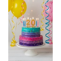 Cake Toppers Αριθμοί με Ποδαράκια – Μοναδικά Διακοσμητικά Τούρτας για Γενέθλια, Γιορτές και Επετείου