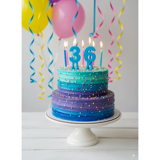 Cake Toppers Αριθμοί με Ποδαράκια – Μοναδικά Διακοσμητικά Τούρτας για Γενέθλια, Γιορτές και Επετείου