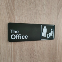 3D εκτυπωμένη πινακίδα από την τηλεοπτική σειρά “The Office”