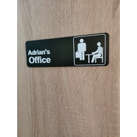 Επιγραφή Γραφείου με Προσαρμοσμένο Όνομα, εμπνευσμένο από την τηλεοπτική σειρά "The Office"