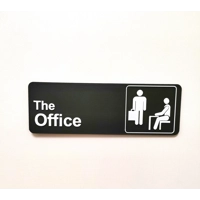3D εκτυπωμένη πινακίδα από την τηλεοπτική σειρά “The Office”