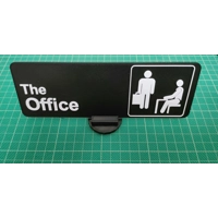 3D εκτυπωμένη πινακίδα από την τηλεοπτική σειρά “The Office”