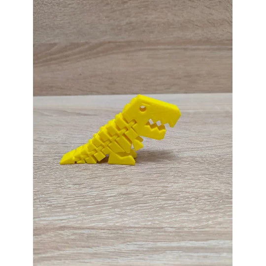 Flexi T Rex Dino - Fidget 3D εκτυπωμένο μπρελόκ - Κλειδοθήκη - Δώρο - αρθρωτό