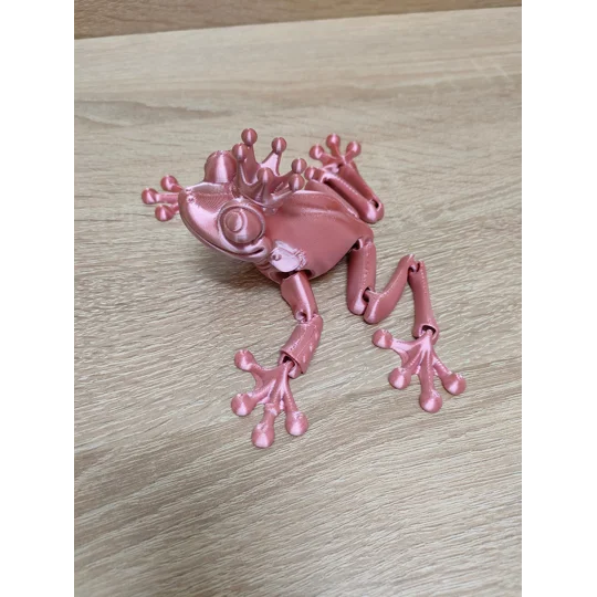Αρθρωτό παιχνίδι “Βάτραχος Πρίγκιπας”, 3D εκτυπωμένο, παιχνίδι fidget για παιδιά