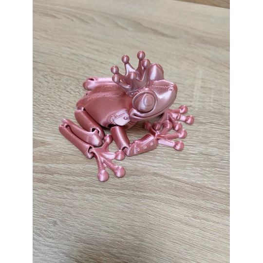Αρθρωτό παιχνίδι “Βάτραχος Πρίγκιπας”, 3D εκτυπωμένο, παιχνίδι fidget για παιδιά