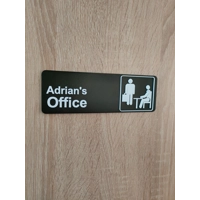 Επιγραφή Γραφείου με Προσαρμοσμένο Όνομα, εμπνευσμένο από την τηλεοπτική σειρά "The Office"