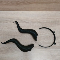 Maleficent Εμπνευσμένα Κέρατα 3D Εκτυπωμένα για γυναίκες ή κορίτσια.