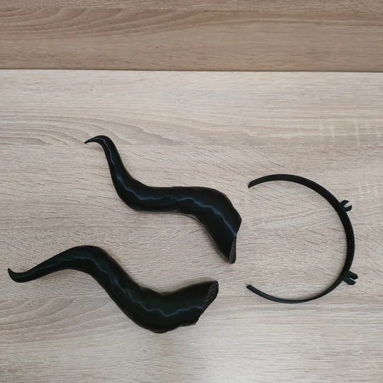 Maleficent Εμπνευσμένα Κέρατα 3D Εκτυπωμένα για γυναίκες ή κορίτσια.