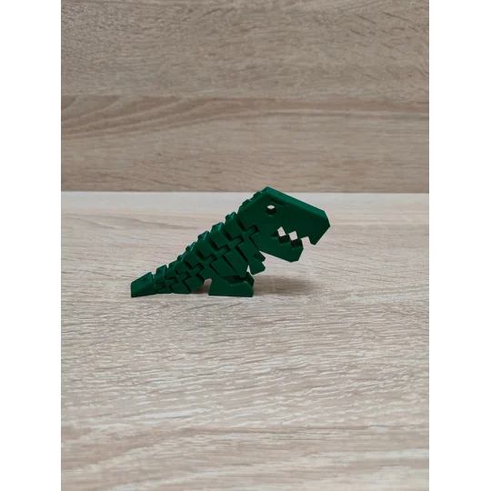 Flexi T Rex Dino - Fidget 3D εκτυπωμένο μπρελόκ - Κλειδοθήκη - Δώρο - αρθρωτό