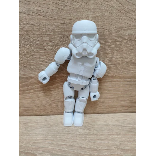 Αρθρωτή Φιγούρα Stormtrooper, 3D εκτυπωμένο παιχνίδι fidget ή για ανακούφιση από το στρες.