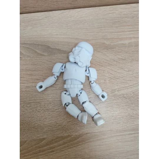Αρθρωτή Φιγούρα Stormtrooper, 3D εκτυπωμένο παιχνίδι fidget ή για ανακούφιση από το στρες.