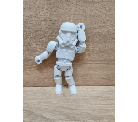 Αρθρωτή Φιγούρα Stormtrooper, 3D εκτυπωμένο παιχνίδι fidget ή για ανακούφιση από το στρες.